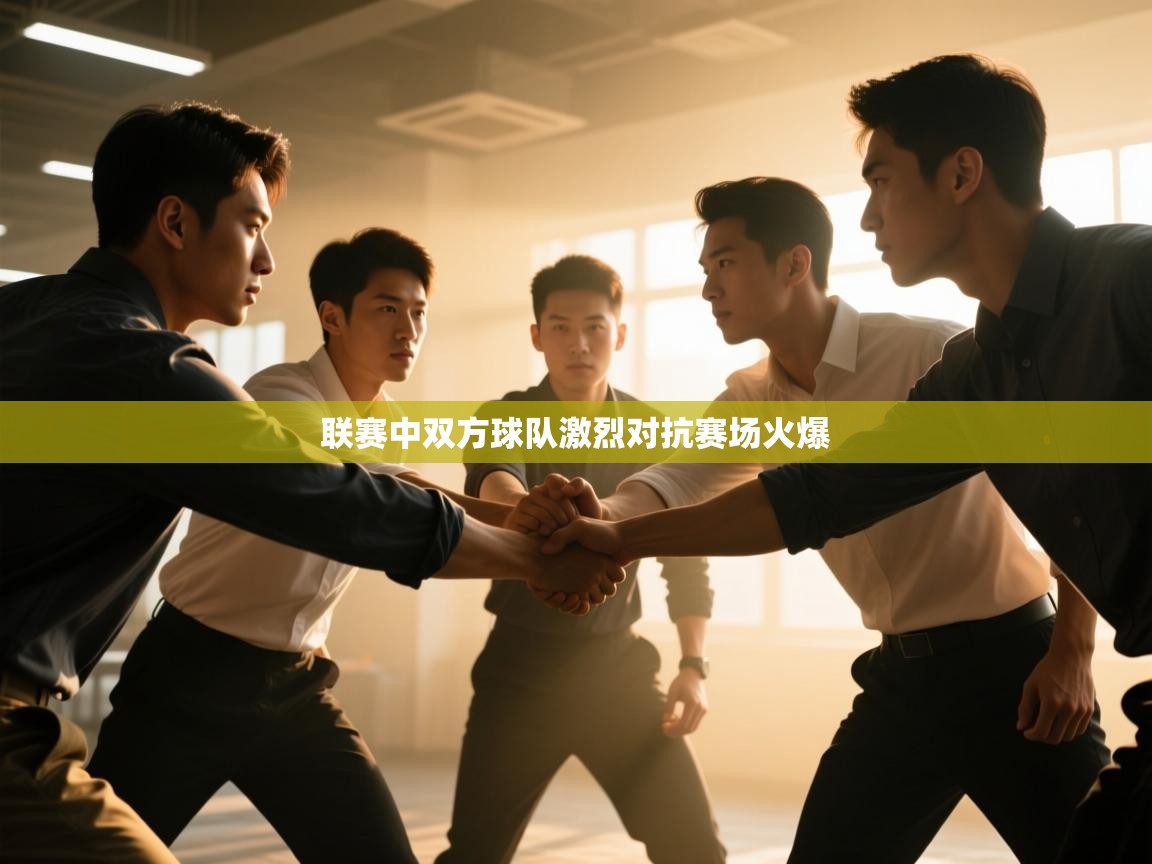 联赛中双方球队激烈对抗赛场火爆  第1张